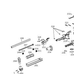 DeWalt DCH263DH spare parts