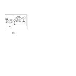 DeWalt DCH417NT spare parts