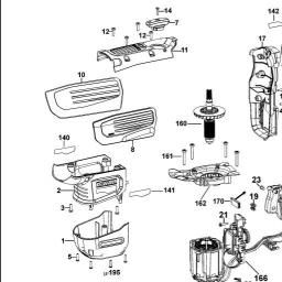 DeWalt DCH775N spare parts