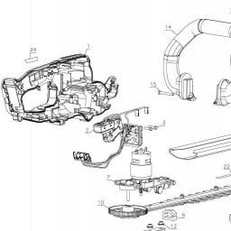 DeWalt DCHT820P1 spare parts