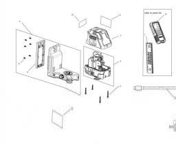 DeWalt DCLE14201GB spare parts