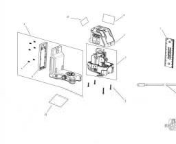 DeWalt DCLE14201RB spare parts