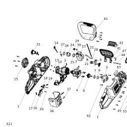 DeWalt DCM575N spare parts