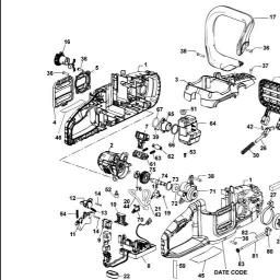 DeWalt DCM585 spare parts