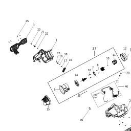 DeWalt DCMBA572N spare parts