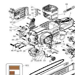 DeWalt DCMCS575X1 spare parts