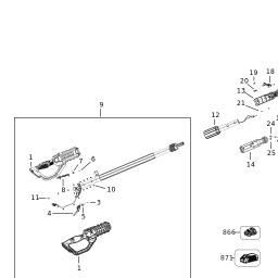 DeWalt DCMPH566P1 spare parts