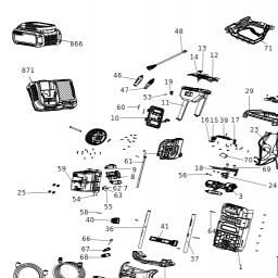 DeWalt DCMPW1600Y2 spare parts