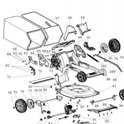 DeWalt DCMWSP550N spare parts