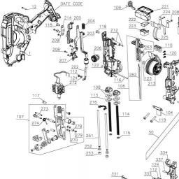 DeWalt DCN650D1 spare parts