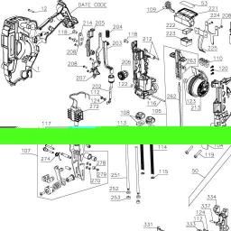 DeWalt DCN650N spare parts