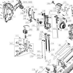 DeWalt DCN660D1 spare parts