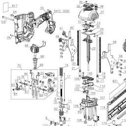 DeWalt DCN692M1 spare parts