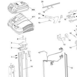 DeWalt DCN701N spare parts