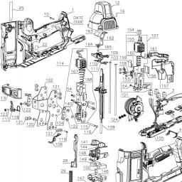DeWalt DCN890B spare parts