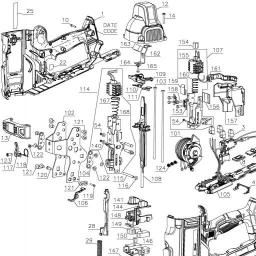 DeWalt DCN890P2 spare parts