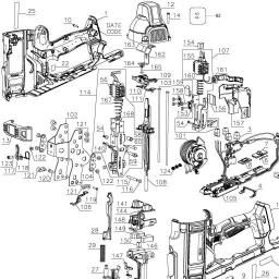 DeWalt DCN891B spare parts
