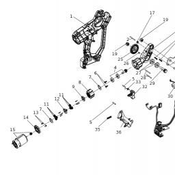 DeWalt DCPR320B spare parts