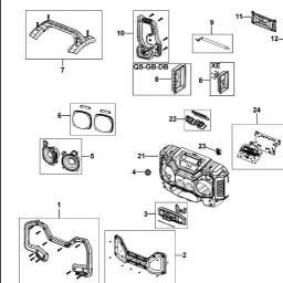 DeWalt DCR027 spare parts