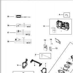 DeWalt DCR029 spare parts