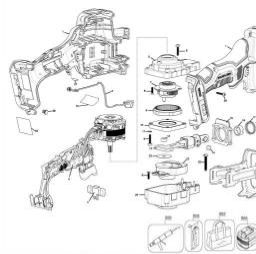 DeWalt DCS312G1 spare parts