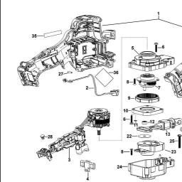 DeWalt DCS312N spare parts