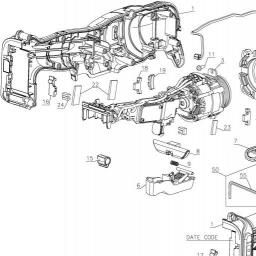 DeWalt DCS354N spare parts