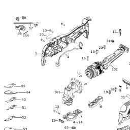 DeWalt DCS355D2 spare parts