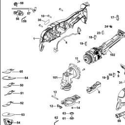 DeWalt DCS355M2 spare parts