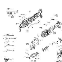 DeWalt DCS356D2 spare parts