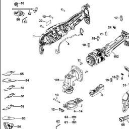 DeWalt DCS356NT spare parts