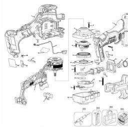 DeWalt DCS369B spare parts