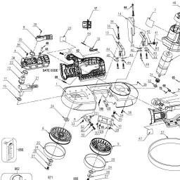 DeWalt DCS370K spare parts
