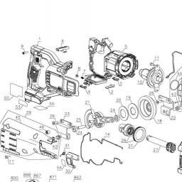 DeWalt DCS388B spare parts