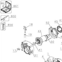 DeWalt DCS391N spare parts