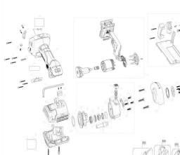 DeWalt DCS438B spare parts