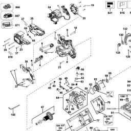 DeWalt DCS520T1 spare parts