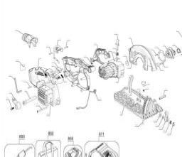DeWalt DCS565B spare parts