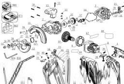 DeWalt DCS571B spare parts