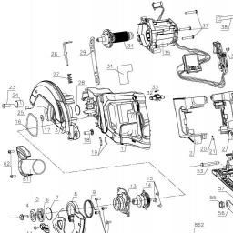 DeWalt DCS577X1 spare parts