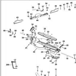 DeWalt DCS727 spare parts