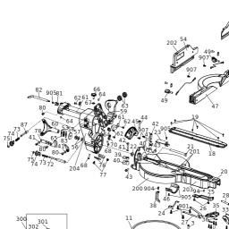 DeWalt DCS781B spare parts