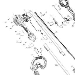 DeWalt DCST925M1E spare parts
