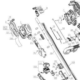DeWalt DCST970B spare parts