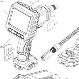 DeWalt DCT411S1 spare parts