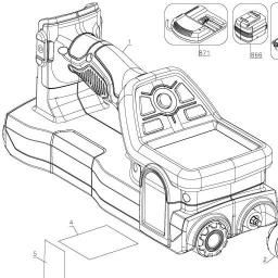 DeWalt DCT419S1 spare parts