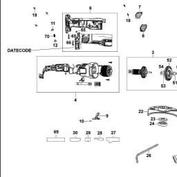 DeWalt DCZ400M1 spare parts