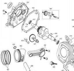 DeWalt DG4400BC spare parts