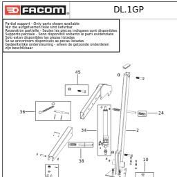 DeWalt DL.1GP spare parts