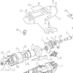 DeWalt DR400 spare parts